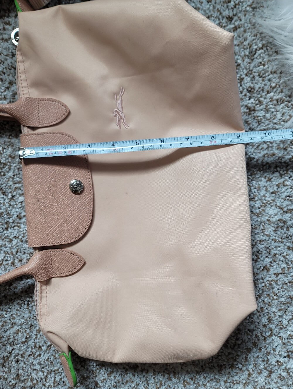 LONGCHAMP Pliage M Tote Bag Nylon , Light Pink Tea - Picture 11 of 16